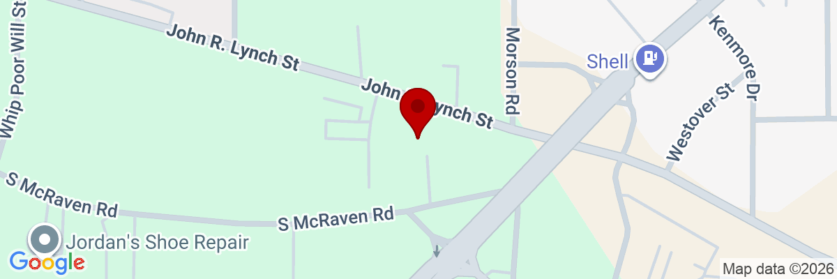 Map showing facility locations