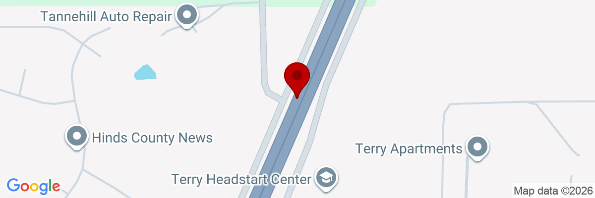 Map showing facility locations