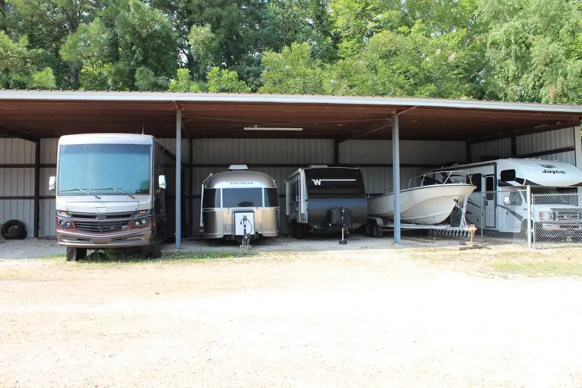Storage Facility Exterior Units